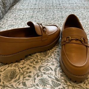 A New Day Platform Loafers - Size 6.5 Tan